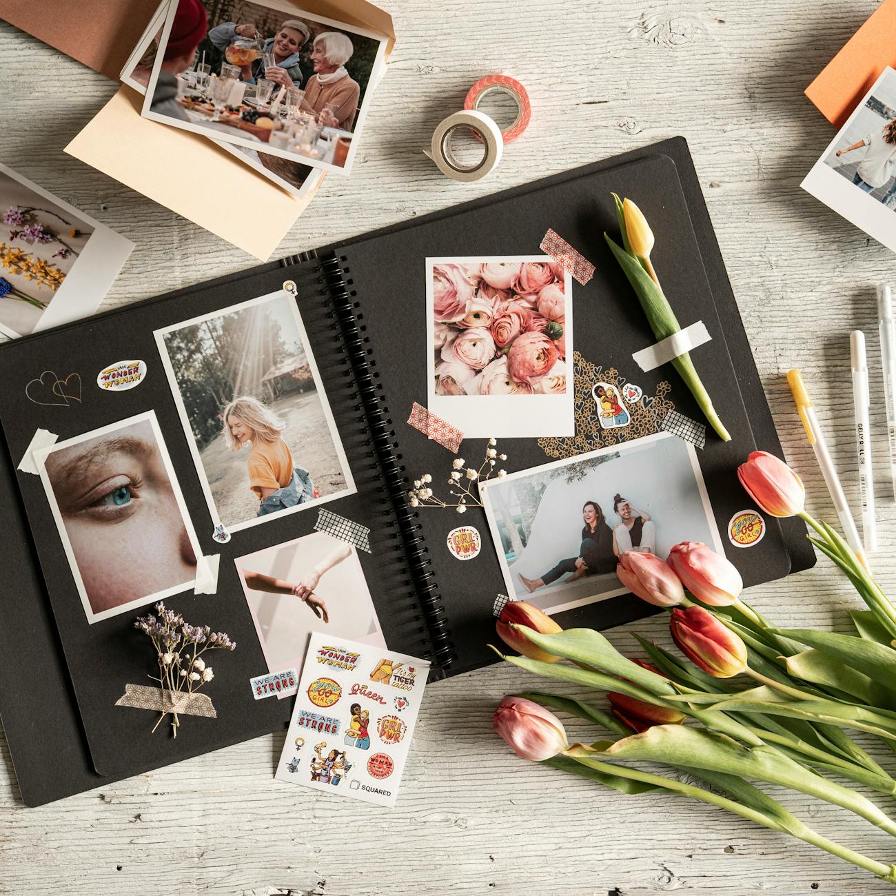 Handgemaakt fotoalbum